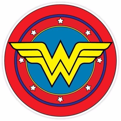 Wonder woman logo vinyl - wonder,